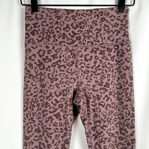 ATHLETA Woman Size Small Tall Elation Ultra Highrise Tight Leopard Print - Picture 3 of 9